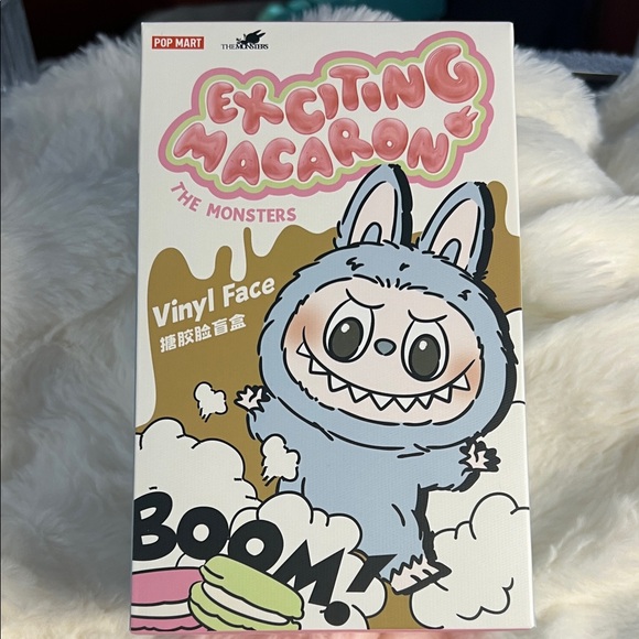 POP MART Accessories - Pop mart Exciting Macaron Vinyl Face Toy
